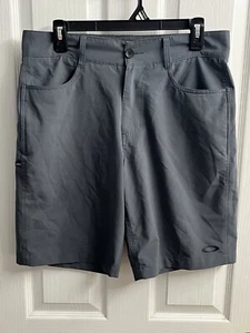 Pantalones Cortos Oakley Para Hombre 30 Gris Ripstop 5 Bolsillos Dorado Informal - Imagen 1 de 6