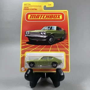 2022 Matchbox Retro 1970 FORD CAPRI 2/24 Green Color 1:64 Scale Target Exclusive - Picture 1 of 8