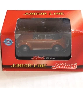Schuco 1/72 Junior Line VW Kafer Beetle Soft-top Diecast Model Car No. 3316217 - Picture 1 of 3