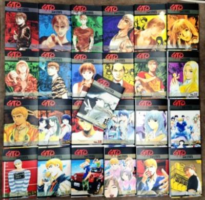 GTO: Great Teacher Onizuka Manga Volume 1 To 25 Complete Set English Version DHL - Image 1 of 4
