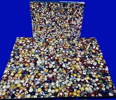 Springbok Hallmark Cards 1975 "About A Million Marbles" Jigsaw Puzzle  Complete - Image 1 of 4
