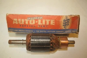 1930's ? AUTO-LITE old STARTER ARMATURE GGY 2006-F NOS NORS  - Picture 1 of 9