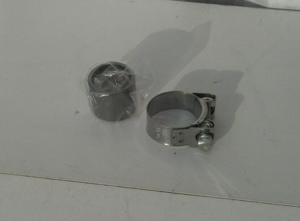 Kreidler 125DD Auspuff Auspufftopf-Schelle+Dichtung Supermoto+Enduro 2007-2016 - Bild 1 von 1