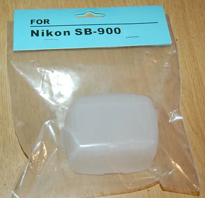 Blitzdiffusor Softbox f Nikon Blitzgerät SB900 Bounce Diffusoraufsatz Blitzlicht - Bild 1 von 2