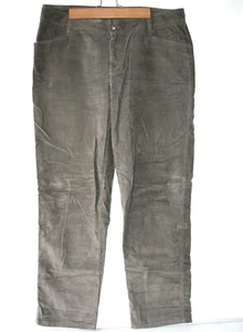 The North Face Women's Gray Hiking Casual Cord Corduroy Jeans Pants - Size Large - Picture 1 of 3