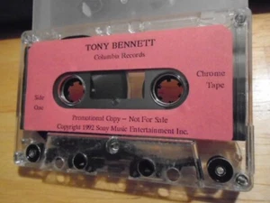 RARE PROMO Tony Bennett CASSETTE TAPE Perfectly Frank sinatra 1992 jazz GRAMMY ! - Picture 1 of 2