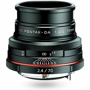 PENTAX Telephoto Single Focus Lens HD DA 70mm F2.4Limited Black K mount APS-C - Picture 1 of 8