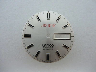 LANCO Asia Automatic Day Date Zifferblatt für ETA 2879, Ø 29 mm, watch dial - Image 1 of 4