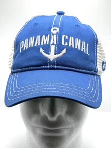 Gorra Canal de Panamá Gorra Correa Ajustable OSFA Azul Blanco Malla Princess Cruises - Imagen 1 de 8
