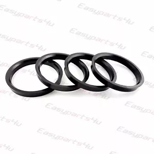 4x Set Cerchioni Centraggio 76,0mm - 67,1mm Zentrierungsringe Cerchi IN Lega - Foto 1 di 3