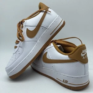 Nike Air Force 1 BG Ocre Calabaza AF1 Zapatos FJ0706 100 Talla 4.5Y-7Y Mujer 6-8.5 - Imagen 1 de 8