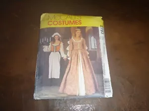 McCalls 2793 Elizabethan Bodice Skirt 8 10 12 Renaissance Costume Pattern Uncut - Picture 1 of 2