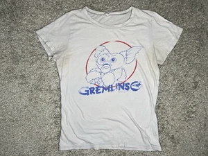 Gremlins Gizmo Gremlin Outline Junior Women's Slim Fit T-Shirt Size XL - Picture 1 of 5