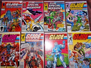 G.I.JOE REAL AMERICAN HERO MISC. LOT(8) NM- 1985-1987 - Picture 1 of 3
