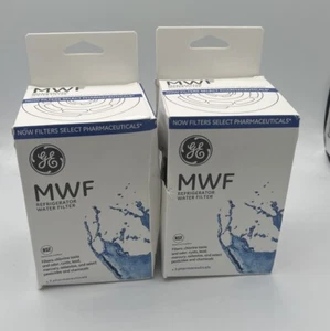 MWF Refrigerator Water Filter Replacement For GE 2 Pack Sealed  - Picture 1 of 4