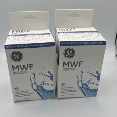 MWF Refrigerator Water Filter Replacement For GE 2 Pack Sealed  - Image 1 of 4
