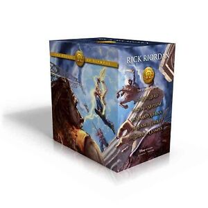 Heroes of Olympus Boxed Set, Hardcover by Riordan, Rick; Rocco, John (ILT), B...