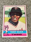 1976 Topps #35 Tony Oliva TWINS EXt+