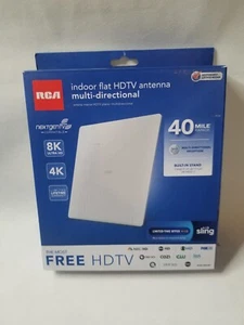RCA ANT4WHE1 INDOOR FLAT hdtv ANTENNA E1 - Picture 1 of 2