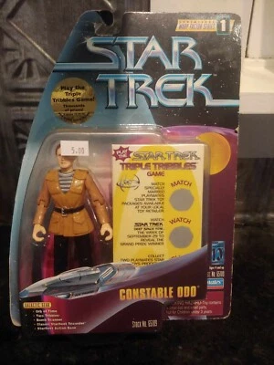 Figura de acción de juguete de colección 1997 Star Trek Constable ODO serie 1 Playmates **NUEVO* Foto 1 de 2