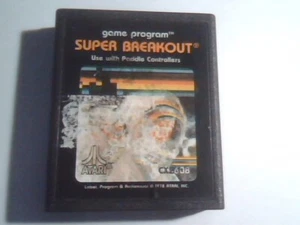 Super Breakout CX2608 1978 Game Cartridge ATARI - Picture 1 of 4