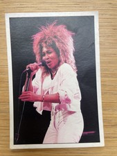 TINA TURNER SMASH HITS COLLECTION 86 Panini Trading Card, Sticker # 35