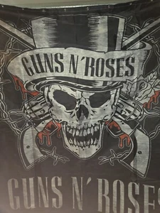 Arazzo striscione Guns N' Roses 68"x68" vintage anni 80 - Foto 1 di 3