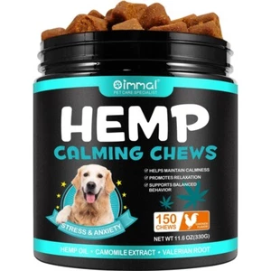 Dog Treats Chews 150 Calming Food for Dogs Anxiety Relief Vets Fireworks XL Tubs - Picture 1 of 24