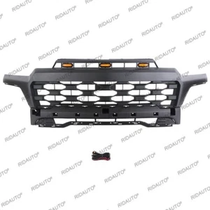 Black Grill Front Grille With LED Fit For CHEVROLET COLORADO 2024 - Picture 1 of 9