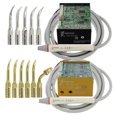 Woodpecker Ultrasonic Scaler HW-5L Handpiece EMS Tip P1 P3 G1 G3 UDS N2 N3 LED - Image 1 of 4