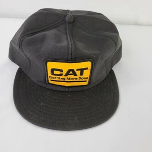 Sombrero de camionero Louisville Mfg CAT Getting More Done parche EE. UU. De colección - Imagen 1 de 5