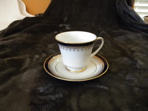 Noritake China GRAND MONARCH Footed Cup & Saucer Set(s) EXCELLENT CONDITION - Picture 1 of 6