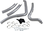 VH Big Radius 2 Into 2 Exhaust System Chrome Harley Dyna Wide Glide 93-05