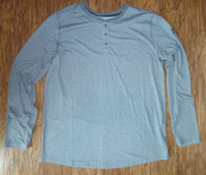 Mens Under Armour HeatGear Long Sleeve 1/4 Button Up Gray and White Shirt 2XL - Picture 1 of 7