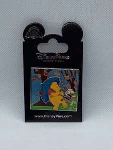 Disney Parks Pin Winnie the Pooh and Piglet Blustery Day Slider Pin 2013 New - Picture 1 of 5