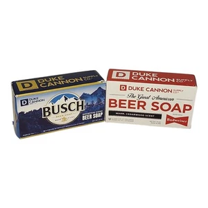 Duke Cannon Busch & Budweiser Beer Soap Bars 10oz Anheuser-Busch New USA - Picture 1 of 6