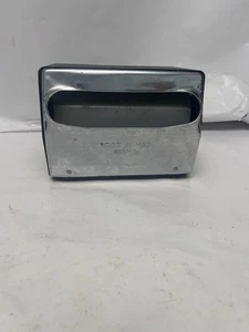 VTG Napkin Holder Silver and Black Fort James Mornap - Picture 1 of 9
