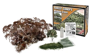 Woodland Scenics 1661 Medium Green Forest Canopy Kit Spring Tree Woods Thicket - Bild 1 von 1