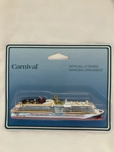 Offizielles Karneval Kreuzfahrtlinie Maßstab Modellschiff Weihnachtsschmuck Karneval - Bild 1 von 1