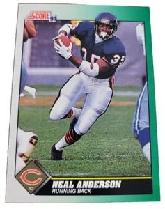 1991 Score Neal Anderson #270 Chicago Bears NFL Football Card (C2 - Picture 1 of 2