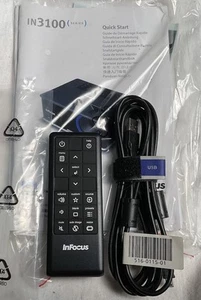 NEW OEM M3100 Infocus Projector Remote Control HW-NAVIGATOR USB+Connector+Manual - Picture 1 of 7