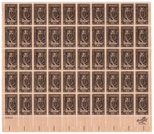 Scott #1250 William Shakespeare Sheet of 50 Stamps - MNH P#27842 LL - Picture 1 of 1
