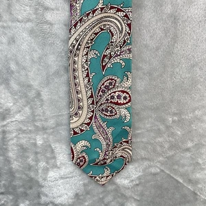 VTG Polo ralph lauren Men silk Necktie USA Luxury Designer Tie paisley classic - Picture 1 of 7