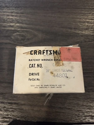 Sears Craftsman Repair Kit 44636 For 3/4" Drive Ratchet 44801 USA *No Lever* - Image 1 of 4