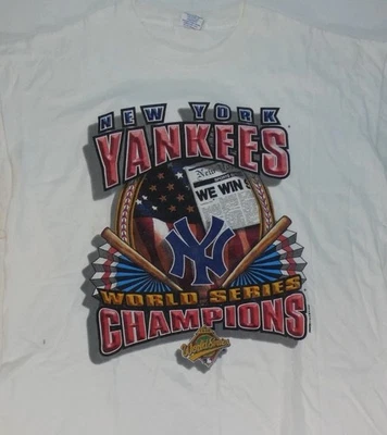 Camiseta De Colección New York Yankees Para Hombre XL Starter 1996 Serie Mundial MLB 90s EE. UU. Foto 1 de 4