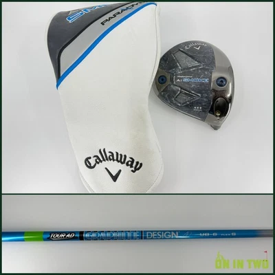 Driver Callaway Paradym AI Smoke TD Max 10.5 RH Tour AD UB rígido - Imagem 1 de 4