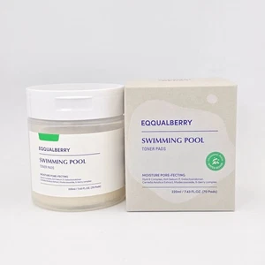 [EQQUALBERRY] Swimming Pool Toner Pads 220ml / 70 Pads / Korean Cosmetics - Picture 1 of 6