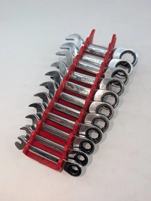 Juego de llaves combinadas Matco Stubby trinquete métrico Foto 1 de 4