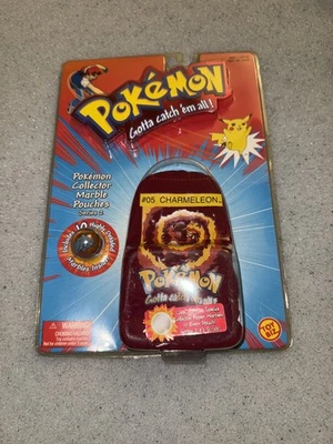 Bolso Bolsa DE COLECCIÓN Pokemon #5 CHARMELION ROJO / Tangela #114 NUEVO Sellado Foto 1 de 4