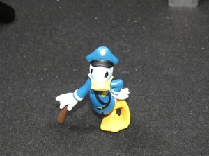 Disney 3" PVC Spielfigur Donald Duck als Polizist Mickey Mouse Freunde Set - Bild 1 von 2